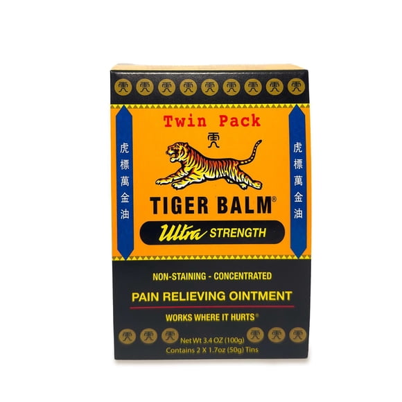 Tiger Balm Ultra Strength Ointment, 2 pk.