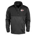 thumbnail image 1 of Kansas City Chiefs Adult Quarter-Zip Pullover Jacket, 1 of 3