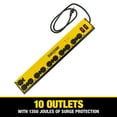 thumbnail image 3 of Yellow Jacket 10-Outlet Surge Strip with LED Light, 3 of 8