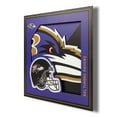 thumbnail image 1 of YouTheFan NFL 12” x 12” 3D Logo Wall Art, 1 of 5