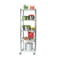 thumbnail image 1 of Seville Classics NSF 5-Tier Steel Wire Shelving, 24" x 18" x 72" H, 1 of 10