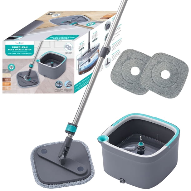 True & Tidy SPIN-800 TrueClean Mop and Bucket System - Samsclub.com