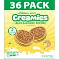 thumbnail image 1 of Delicious Farm Lemon Sandwich Cookies, 0.56 oz., 36 pk., 1 of 6