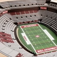 thumbnail image 3 of YouTheFan Alabama Crimson Tide 25-Layer Football Stadium View 3D Wall Art, 3 of 5