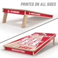 thumbnail image 2 of YouTheFan Houston Cougars 2'x4' Cornhole Board Set, 2 of 6