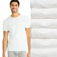 thumbnail image 3 of Hanes Men's Best 6-Pack Crew T-Shirt (Assorted Colors), 3 of 4