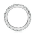 thumbnail image 2 of Lab Created Round Cut Diamond Eternity Band, 2 of 4