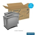 thumbnail image 3 of Marathon Interfold Gray Napkin Dispenser 2 ct., 3 of 9