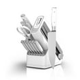 thumbnail image 1 of Ninja Foodi NeverDull Premium 12-Piece German Stainless Steel Knife System with Built-in Sharpener, White, 1 of 10