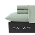 thumbnail image 8 of Tahari Home 4-Piece Solid Brushed Microfiber Sheet Set, Twin/TwinXL, 8 of 9