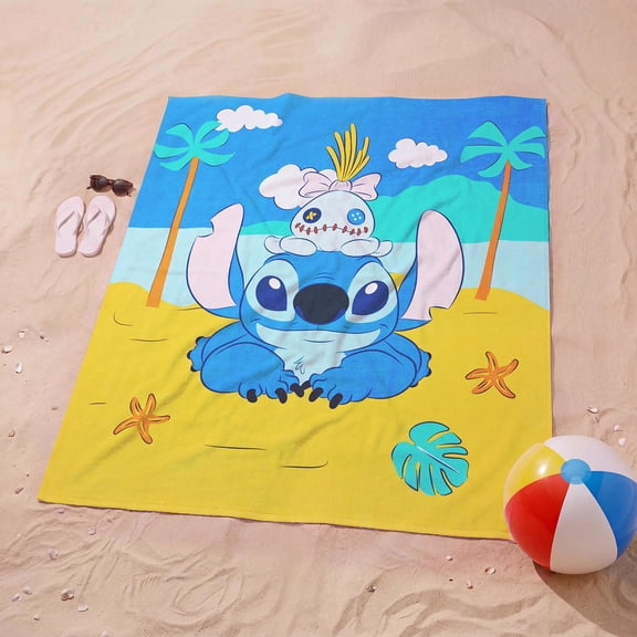 Licensed Character Family Sized Beach Towel, 72"x84"