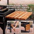 thumbnail image 6 of Backyard Discovery Argentine Santa Maria XL Wood Fire & Charcoal Grill w/ Asado Clamp, 6 of 14