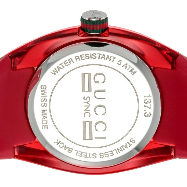 GUCCI グッチ　sync archive Watch rubber レッド Gucci Sync Rubber Watch, 36mm - Samsclub.com