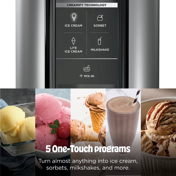 Ninja CREAMi 5-in-1 Ice Cream Maker with 2 16oz Pints with Storage