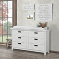 thumbnail image 2 of Evolur Waverly 6-Drawer Double Dresser, Choose Color, 2 of 4