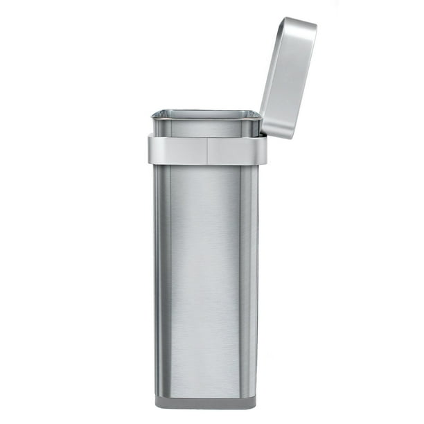 純銀チロリ (99g) Clorox 13 Gallon Open Top Stainless Steel Trash Can with Anti