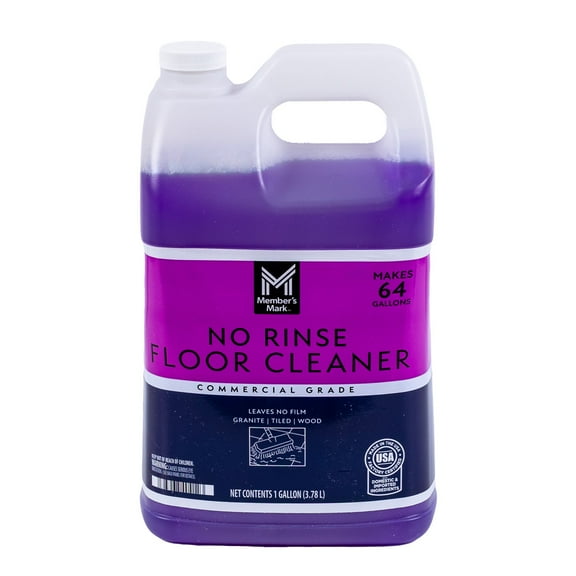 Member's Mark No Rinse Floor Cleaner, 1 gal., Choose Pack Size