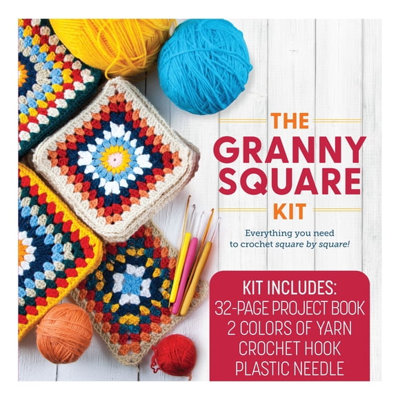 The Granny Square Kit by Margaret Hubert, Kit