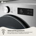 thumbnail image 8 of LG 7.4 cu. ft. Ultra Large Capacity Electric Dryer with AI Sensor Dry, 8 of 11
