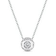thumbnail image 3 of 0.48 CT. T.W. Round Cut Cluster Diamond Pendant Necklace in 14K Gold, 3 of 6