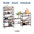 thumbnail image 20 of Seville Classics 3-Tier Resin Slat Shoe Rack, 26.5" W x 12.2" D x 19" H Assorted Colors, 20 of 22