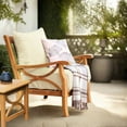 thumbnail image 2 of Sonoma Lane Catalina Teak Sofa Set with Sunbrella Fabric, 5pc, 2 of 12