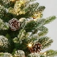 thumbnail image 6 of Member's Mark Decorative Sleigh with Pre-Lit Topiaries, 6 of 7