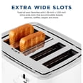thumbnail image 3 of GE 4-Slice Stainless Steel Toaster with Extra Wide Slots, 3 of 6