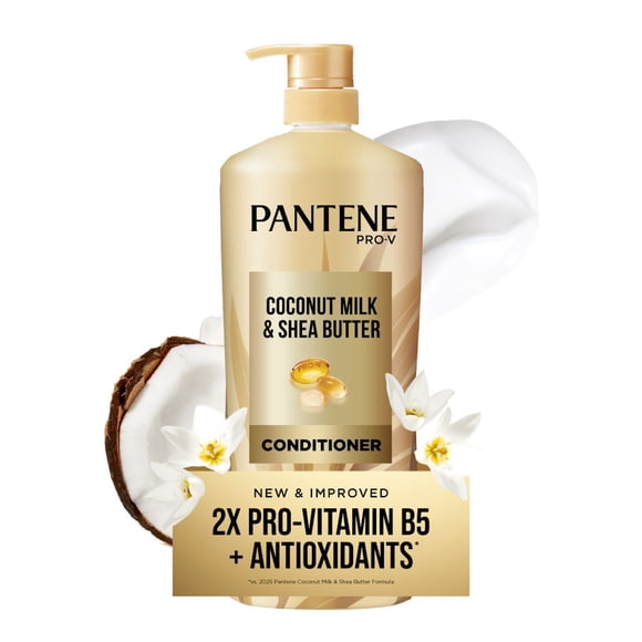 Pantene Pro-V Nourishing Coconut Milk & Shea Butter Conditioner, 38.2 fl. oz.