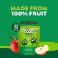thumbnail image 4 of GoGo SqueeZ Applesauce Pouches, Apple Apple, 3.2 oz., 32 ct., 4 of 8