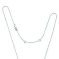 thumbnail image 4 of Lab Created White Sapphire Necklace, 4 of 5