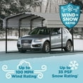 thumbnail image 7 of Arrow 12' x 20' x 9' Carport, 7 of 21