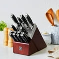 thumbnail interactive-video image 1 of Henckels Forged Accent 16-Piece Self-Sharpening Knife Block, 1 of 7