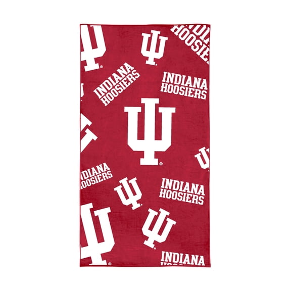 Logo Brands Indiana Hoosiers 38"x72" Beach Towel