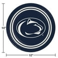 thumbnail image 2 of Collegiate Round Paper Plates, 10", 85 ct., Choose Your Team, 2 of 6