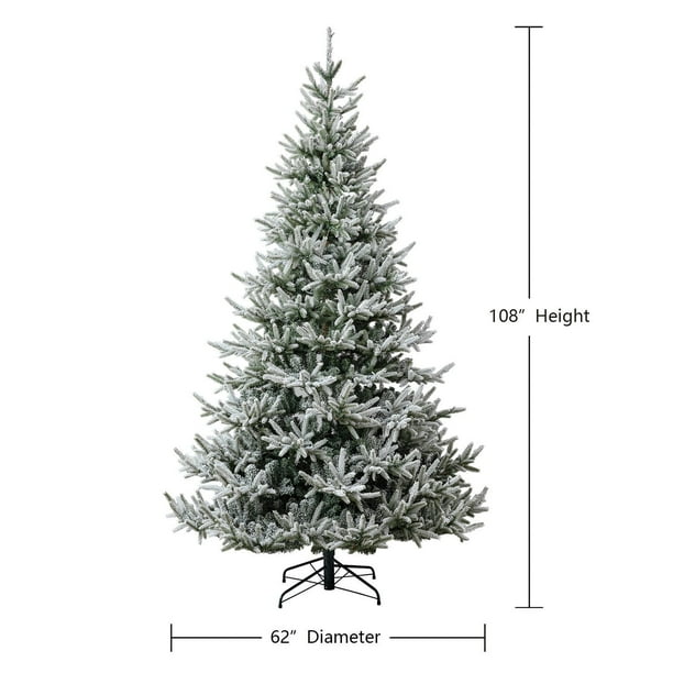 Member's Mark 9' Pre-Lit Snowy Georgia Christmas Tree - Samsclub.com