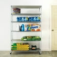 thumbnail image 17 of Member's Mark 6-Tier NSF Heavy Duty Wire Shelving, 47.75" W x 18" D x 75.5" H, 17 of 20