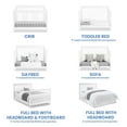 thumbnail image 4 of Delta Children Brooks 6-in-1 Convertible Crib, Choose Color, 4 of 13
