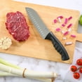 thumbnail image 7 of Member's Mark 7" Non-Slip Handle Santoku Slicing Knife, 2 pk., 7 of 9