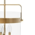 thumbnail image 7 of Hunter Karloff with Clear Glass Pendant Ceiling Light Fixture, 7 of 7