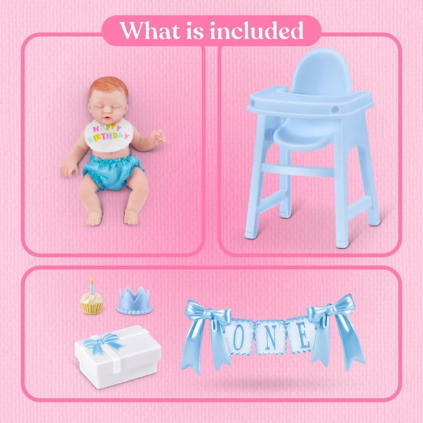 Mini Brands! My Mini Baby Birthday Exclusive Mystery 4-Pack