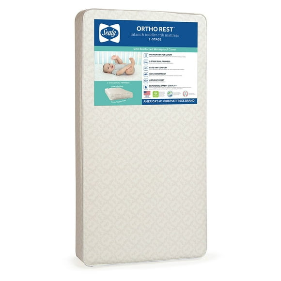 Sealy Ortho Rest Infant & Toddler Crib Mattress