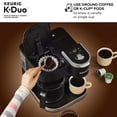 thumbnail image 2 of Keurig K-Duo Single Serve and Carafe Coffee Maker With Removable Reservoir, 2 of 15