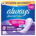 thumbnail image 11 of Always Discreet plus Incontinence Pads for Women, Extra Heavy Long, 90 ct., 11 of 12
