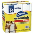 thumbnail image 2 of Charmin Essentials Strong 1-Ply Toilet Paper Mega Roll  429 Sheets/Roll, 24 Rolls, 2 of 4