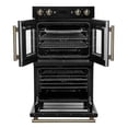 thumbnail image 2 of FORNO Asti 30-Inch Double Electric Wall Oven with Upper French Doors, 2 of 10