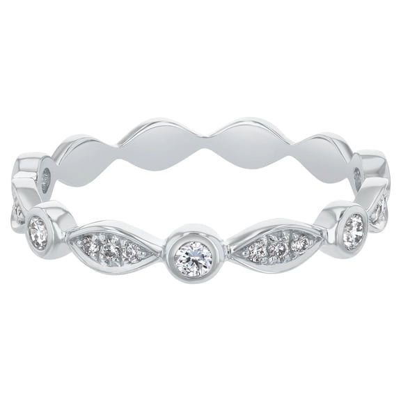 Stackable 0.25 CT. T.W. Diamond Anniversary Band in 14K Gold