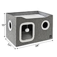 thumbnail image 3 of Member’s Mark Collapsible Cat Condo, 24 x 17 x 15 in., Choose Color, 3 of 8