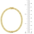 thumbnail image 5 of Diamond Cut Bangle Bracelet in 14K Gold, 5 of 8