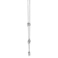 thumbnail image 5 of 1.45 CT. T.W. Diamond Floral Station Necklace in 14K Gold, 5 of 7